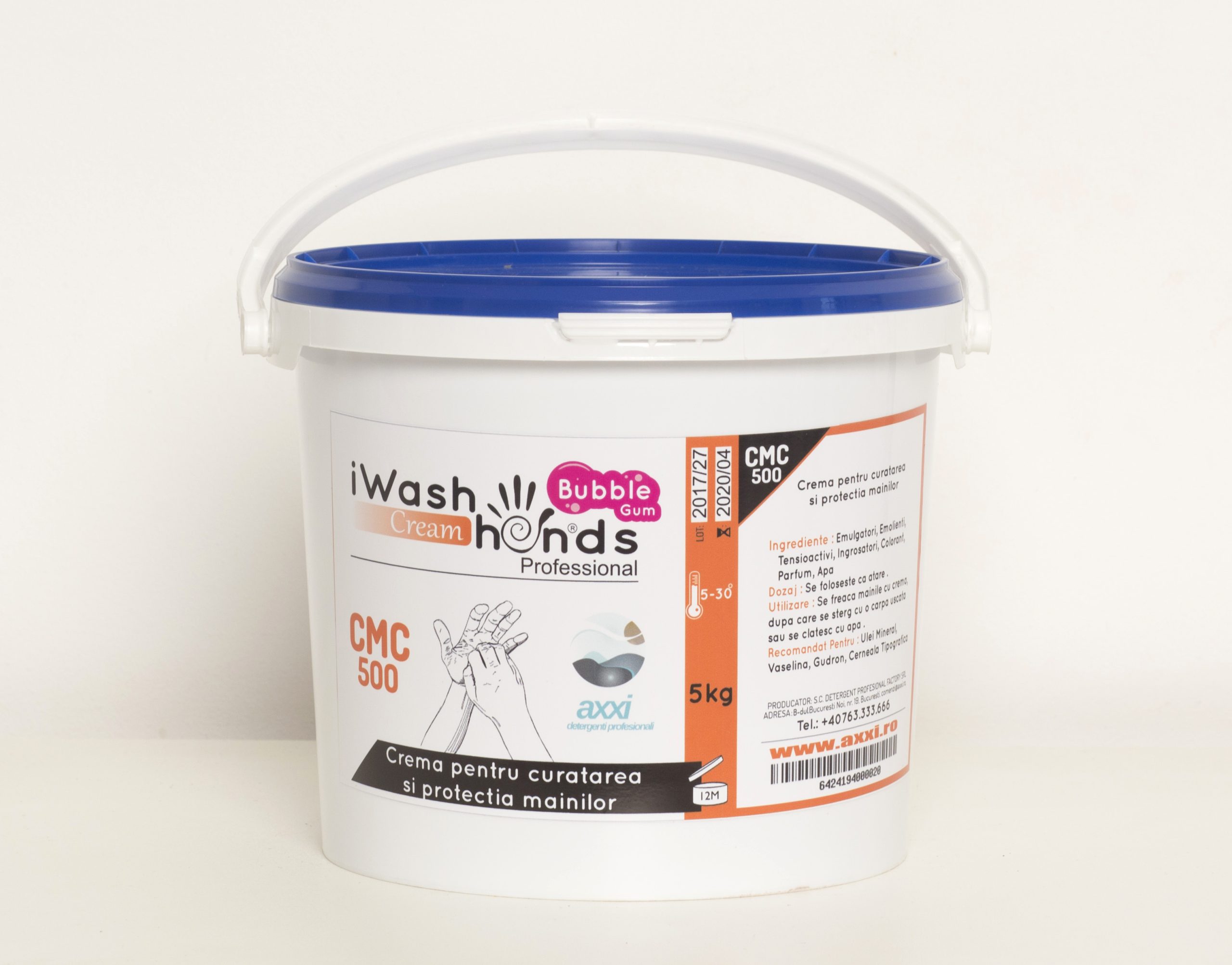 MG_0115-scaled-1.jpg CMC-500 BubbleGum - CREMA PENTRU CURATAT SI PROTECTIE A MAINILOR - imagine 1