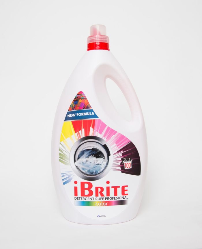 DETERGENT RUFE COLORATE, iBRITE, 100 spalari, 5 L - imagine 1